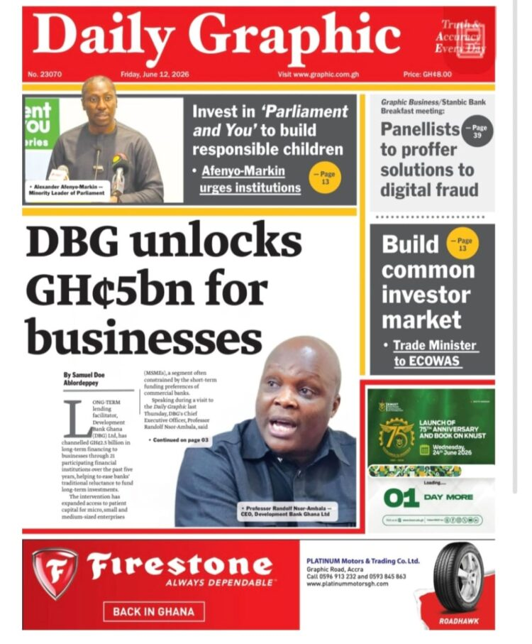 Today’s Front pages: Friday, June 12, 2026