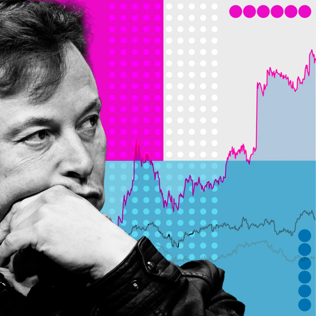 Elon Musk’s stratospheric rise to...