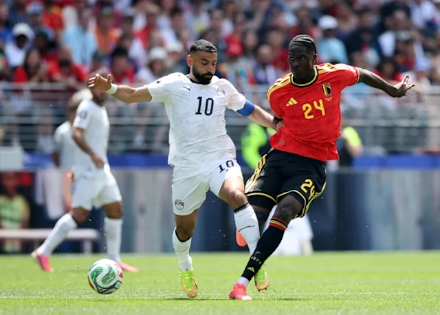 Belgium come back to draw with Egypt in...