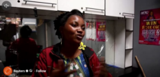 Why Ghanaian woman refuses to leave South Africa even after becoming homeless