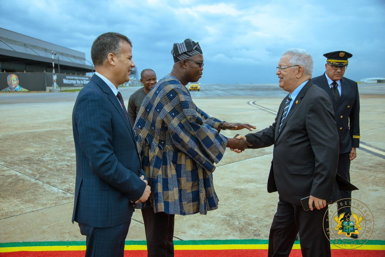 Algerian parliament speaker arrives in Ghana for UN resolution conference on enslaved Africans