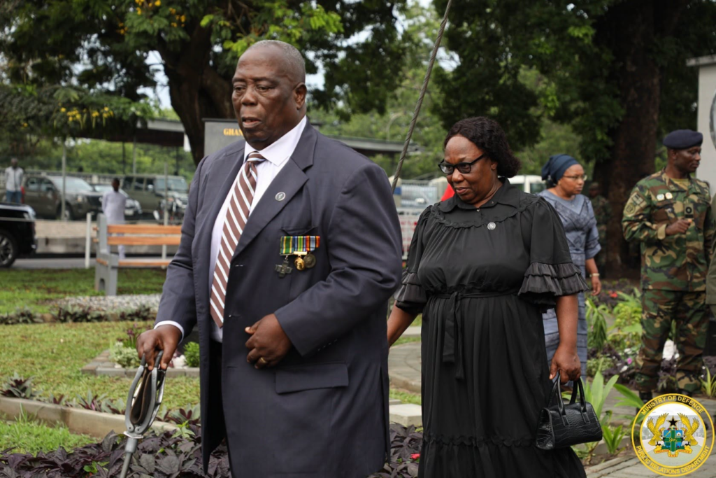 Photos: Ghana, Rwanda mark Kwibuka 32 with wreath-laying ceremony at Burma Camp