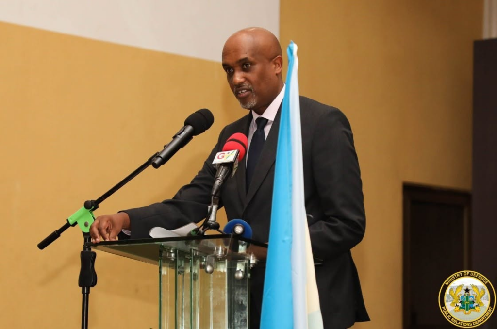 Photos: Ghana, Rwanda mark Kwibuka 32 with wreath-laying ceremony at Burma Camp