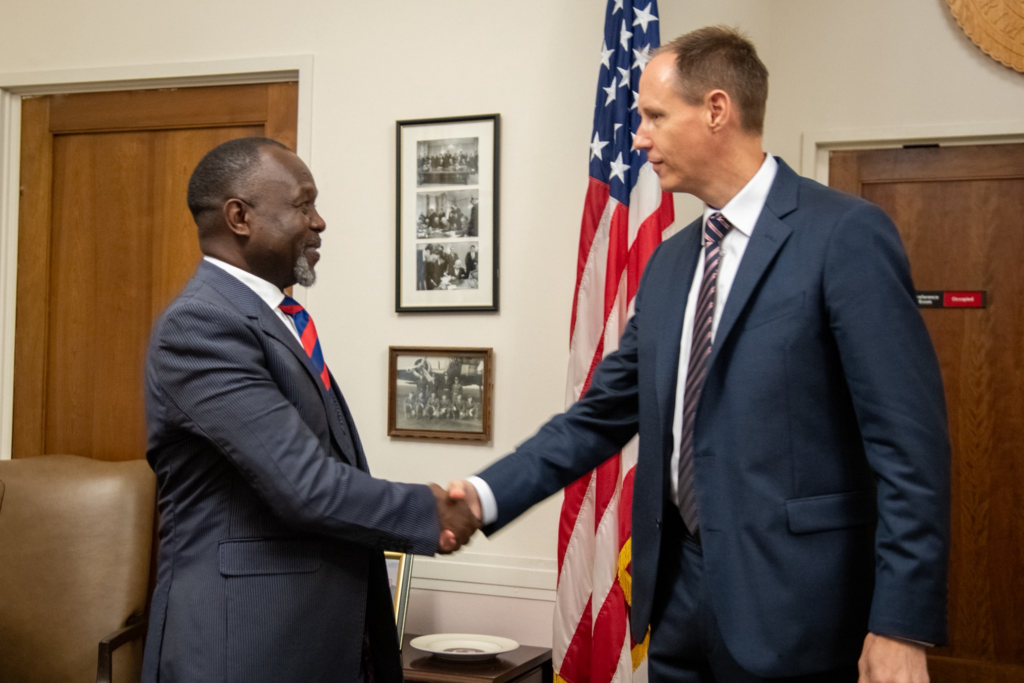 US Justice Department hosts AG Ayine over...