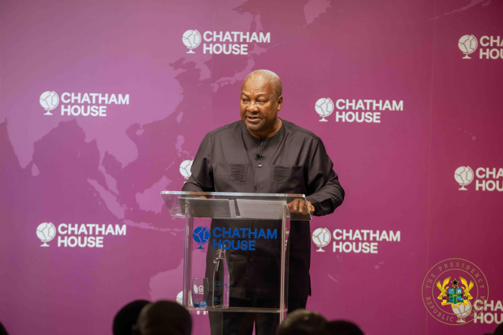 Photos: President Mahama speaks at Chatham ...