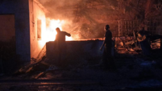 Inferno at Sekondi Fishing Harbour averted as firefighters battle massive fuel farm blaze