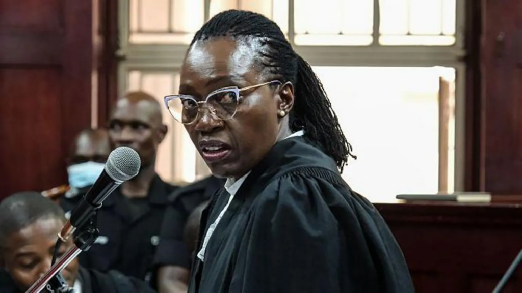 Former Kenyan justice minister blocked...