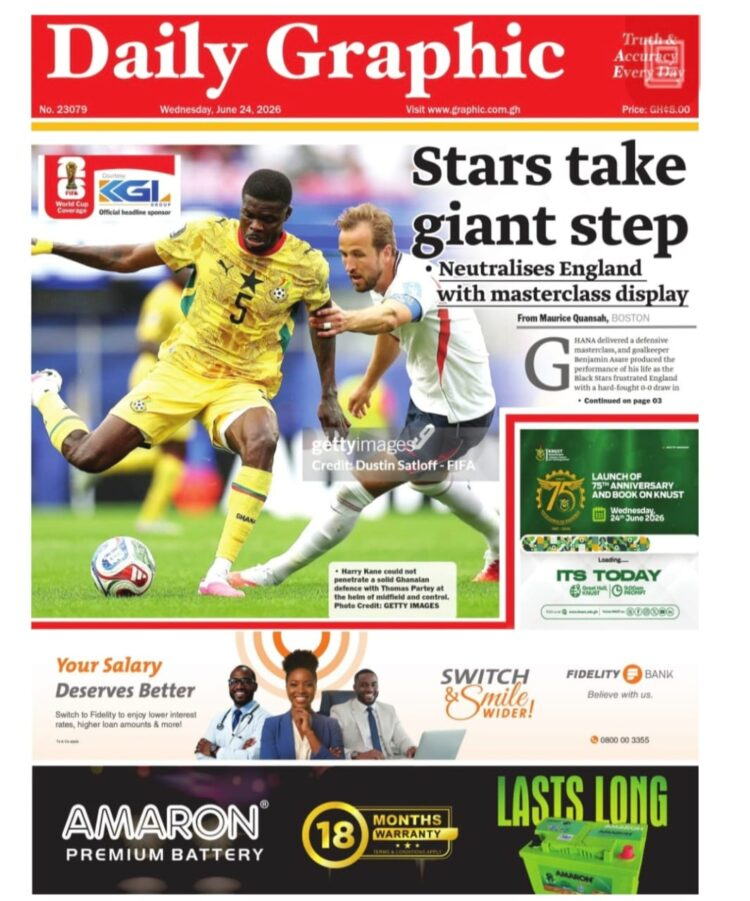 Today’s front pages: Wednesday, June 24,...