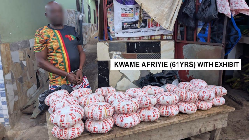 Police arrest 13 suspected drug peddlers in Kumasi anti-narcotics crackdown