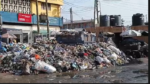 AMA deploys truck to clear refuse at Kaneshie Market entrance