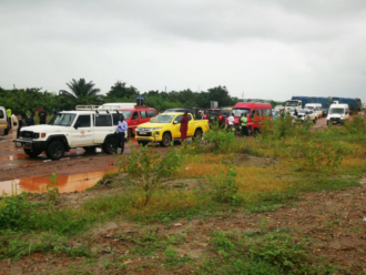 Floodwaters cut off Winneba–Cape Coast highway, leaving hundreds stranded