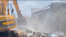 Ga East Assembly demolishes structures in waterways to curb flooding