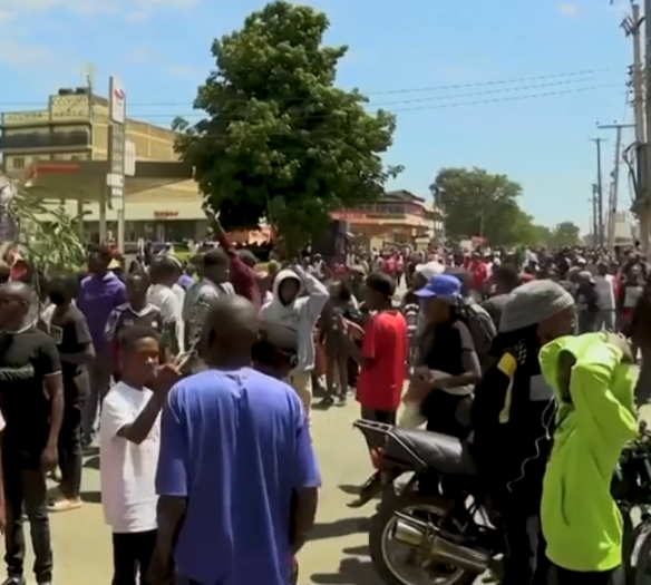 Two people shot dead amid Kenya protests...