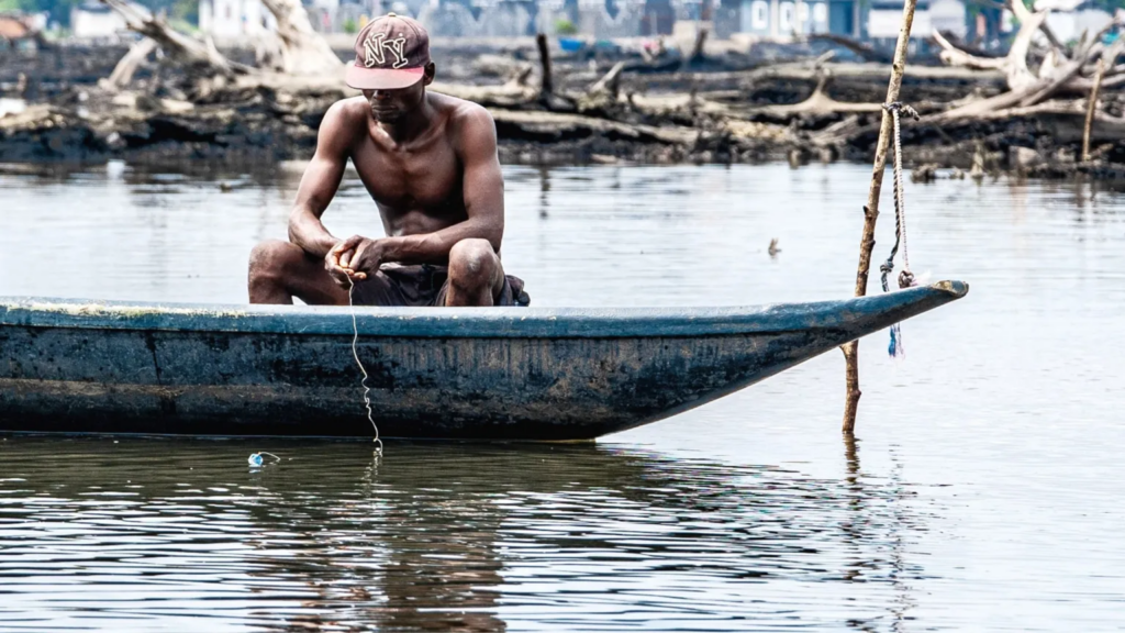 Shell pumped oil through Nigeria pipeline...