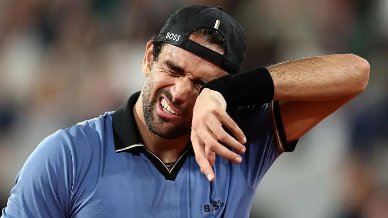 Berrettini tired of retiring as injury strikes aga