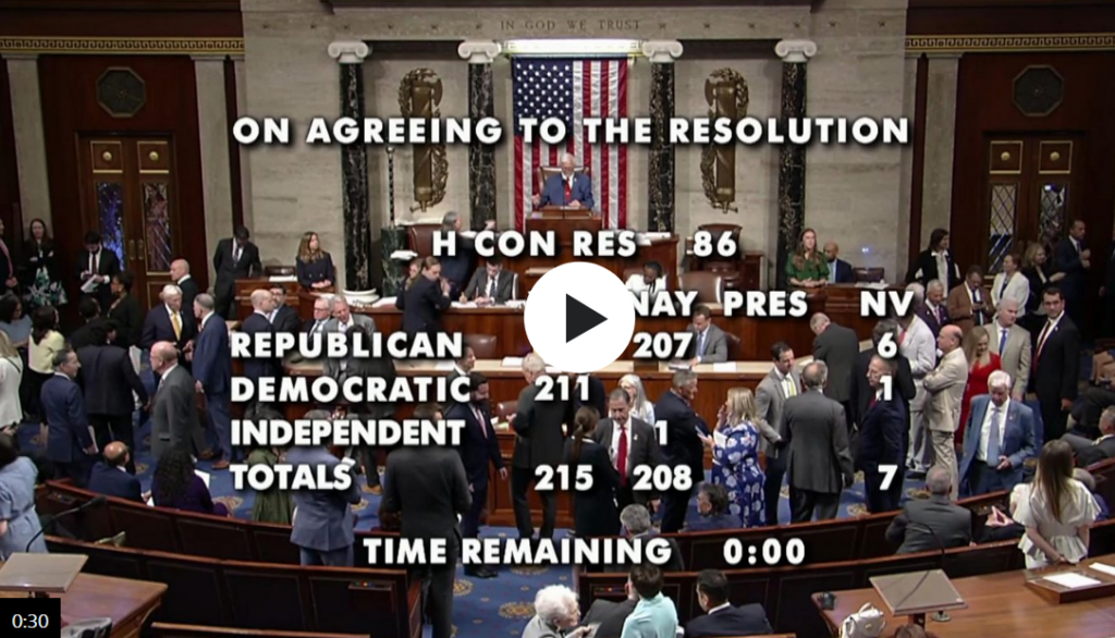 US House delivers rebuke to Trump as it...