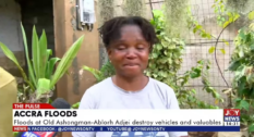 Accra floods: Years of hard work swept away as Florist loses everything
