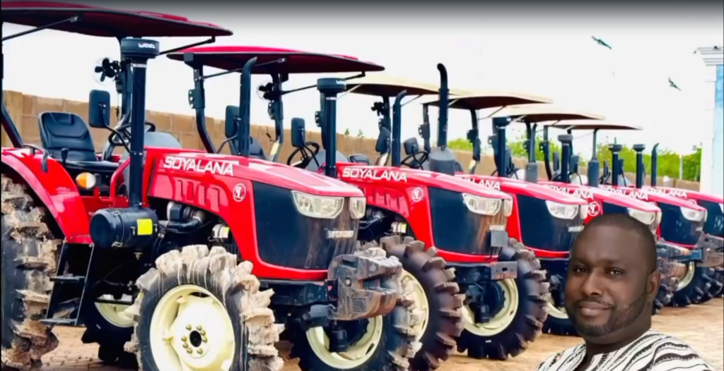 Habib Iddrisu launches agricultural transformation in Tolon with new mechanisation centre