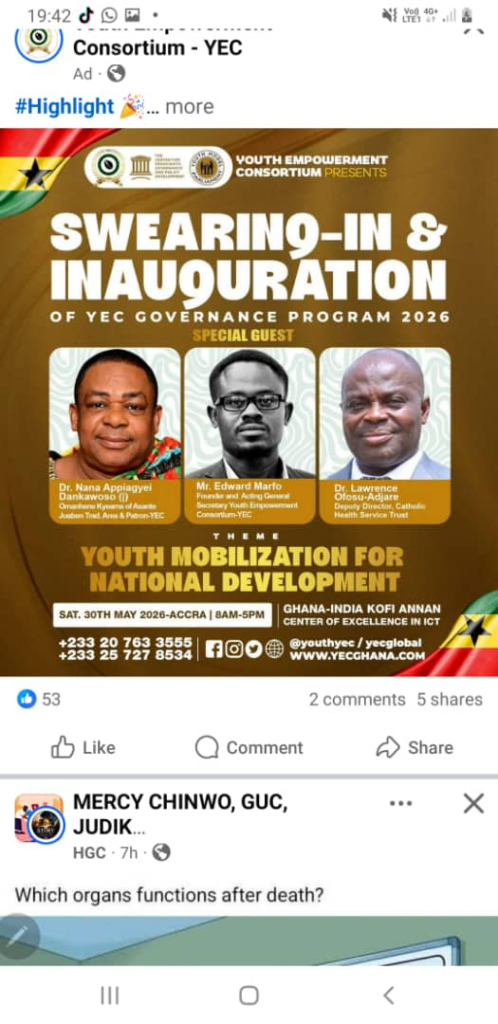 YEC calls for action-oriented young...