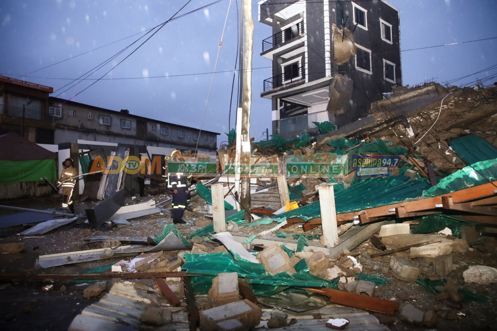 Photos: Scenes from North Industrial Area building collapse 