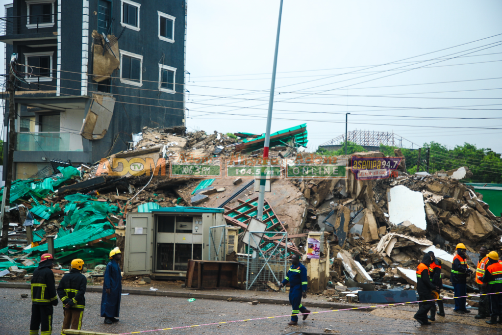 Thousands left without power following Avenor building colla