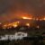 Badly burned British couple rescued from ravine during Spain wildfires