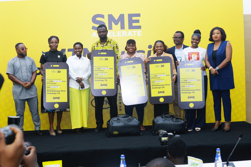 MTN Ghana Awards GH¢30,000 to SME Pitch Winners.