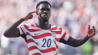 USA striker Balogun’s one-game ban suspended by Fifa