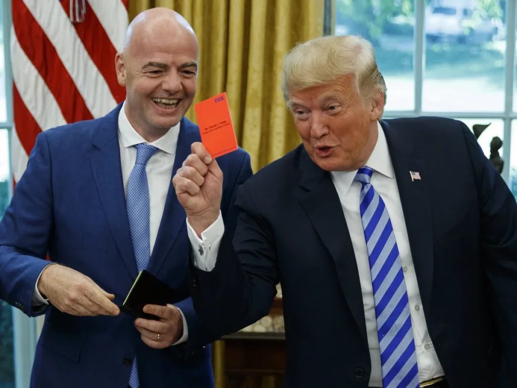 Infantino defends FIFA Disciplinary Committee's independence after Trump call over Balogun red card Ban
