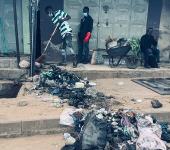 National clean-up exercise takes off slowly as residents, institutions begin clearing affected areas