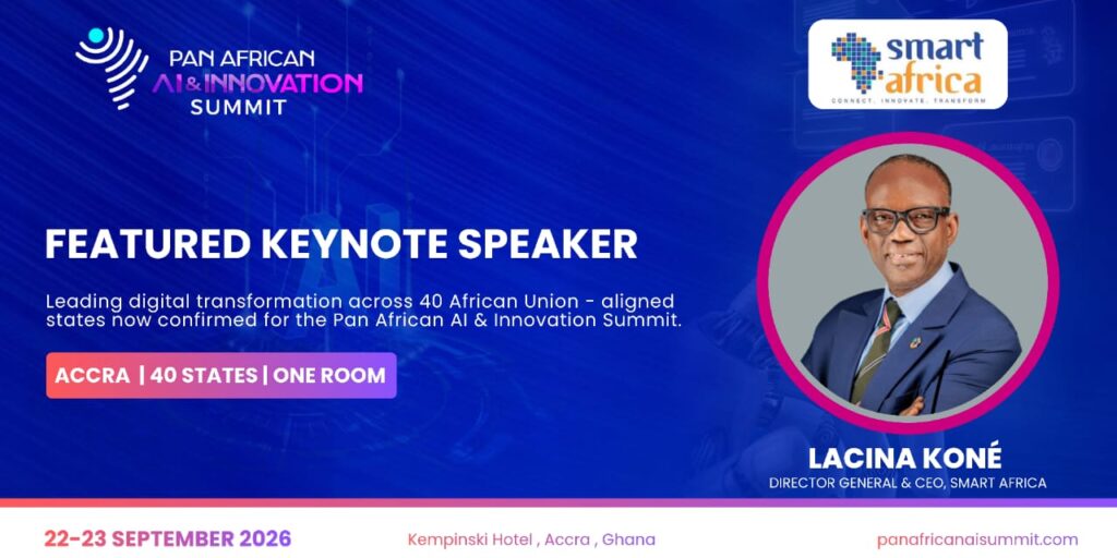 Smart Africa Chief Lacina Koné to Speak at Pan African AI Summit 2026 in Accra