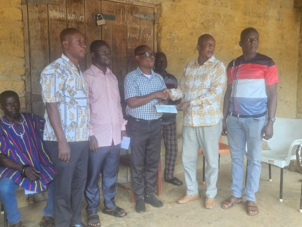 Bekwai MP supports community-led projects in Kensere, Amanhyia and Sarfokrom
