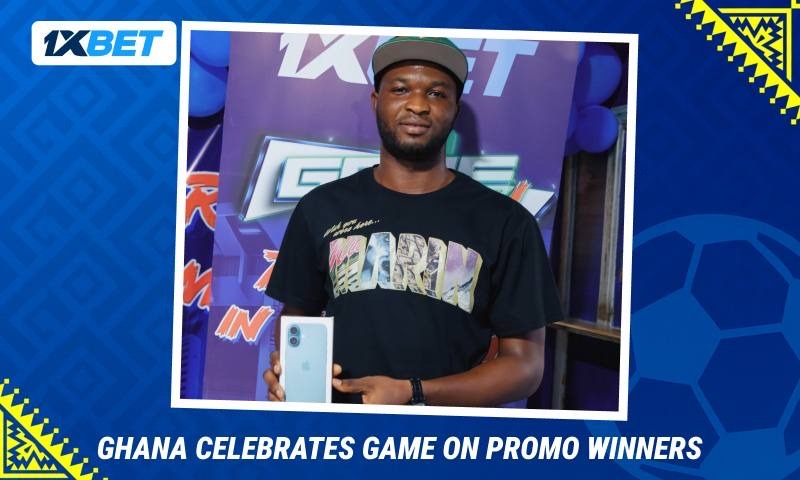 1xBet wraps up Game On Promo in Ghana,...