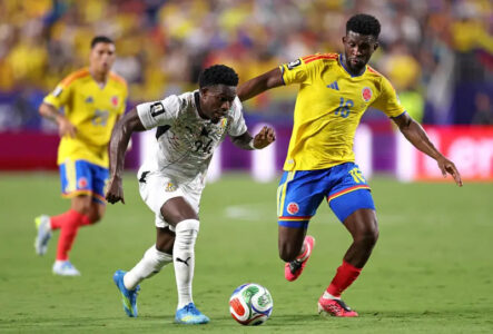 Ghana’s World Cup dream ends as Arias fires Colombia into last 16