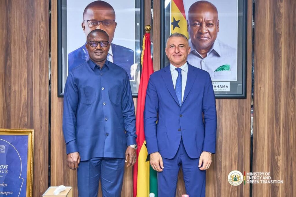 ENI commends Energy Minister John Jinapor, ...