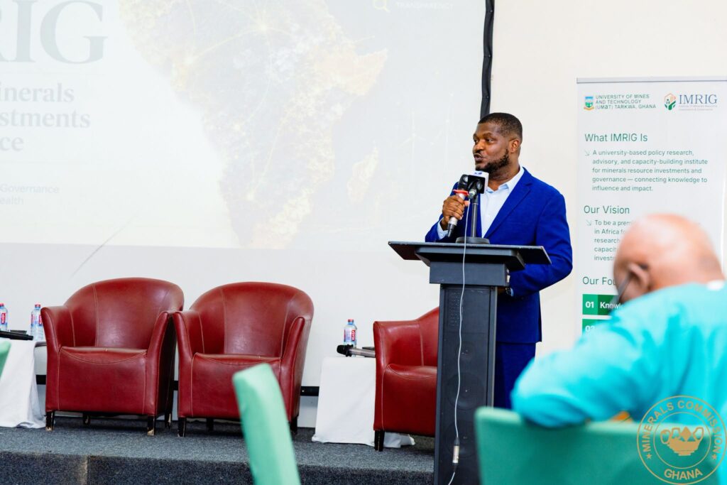Minerals Commission pledges stronger mineral governance partnership with UMaT's IMRIG