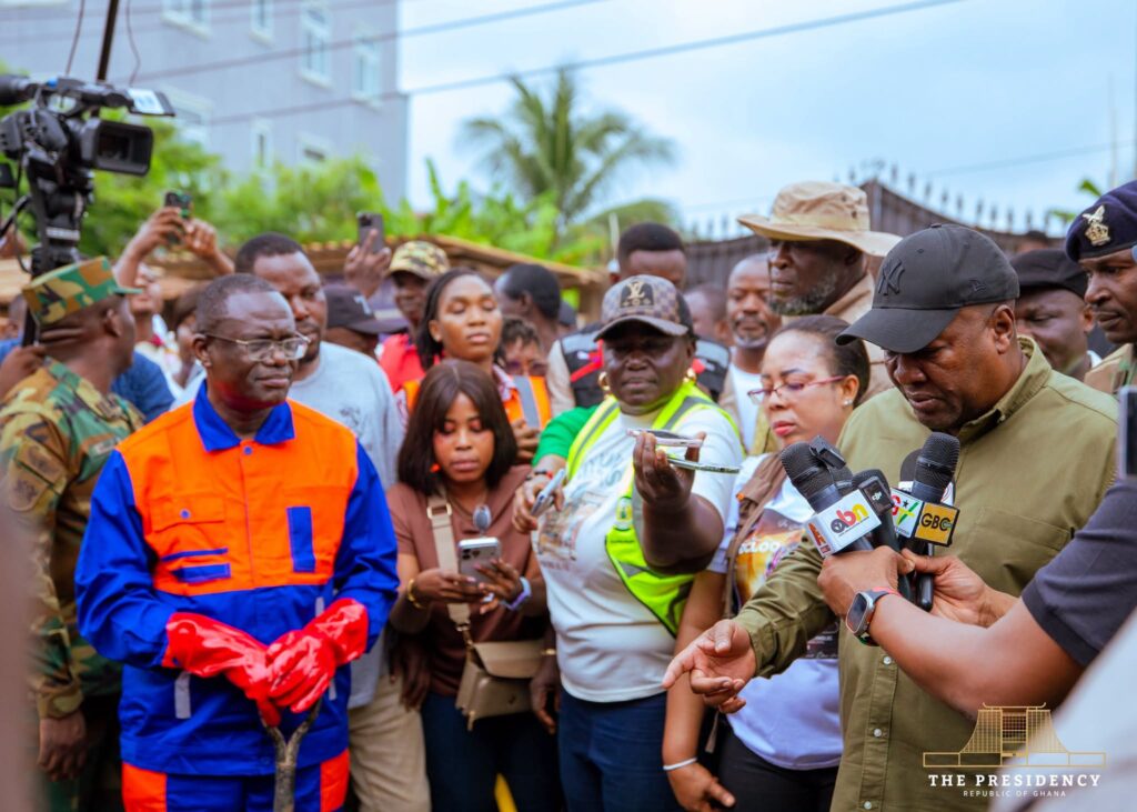 Mahama calls for stricter sanitation...