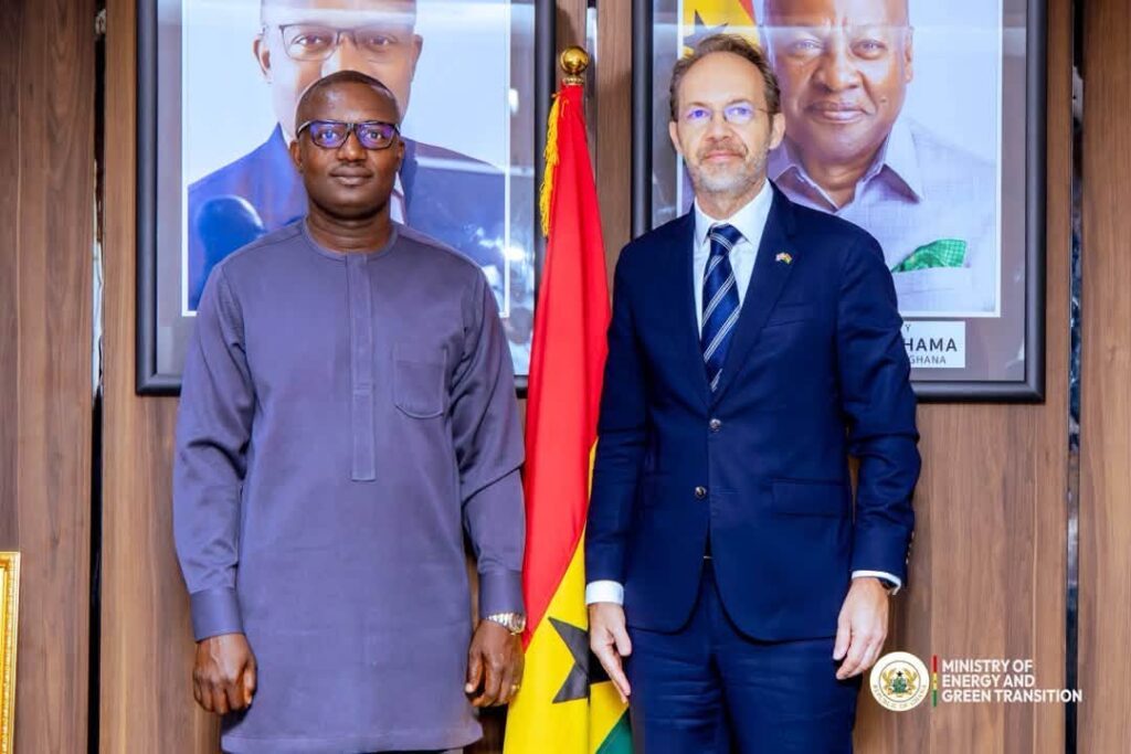 Energy Minister Jinapor meets UK High Commissioner over Ghana's energy reforms and renewable energy plans