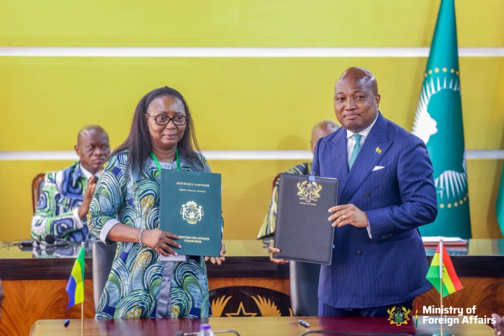 Ghana, Gabon sign two MoUs to deepen...