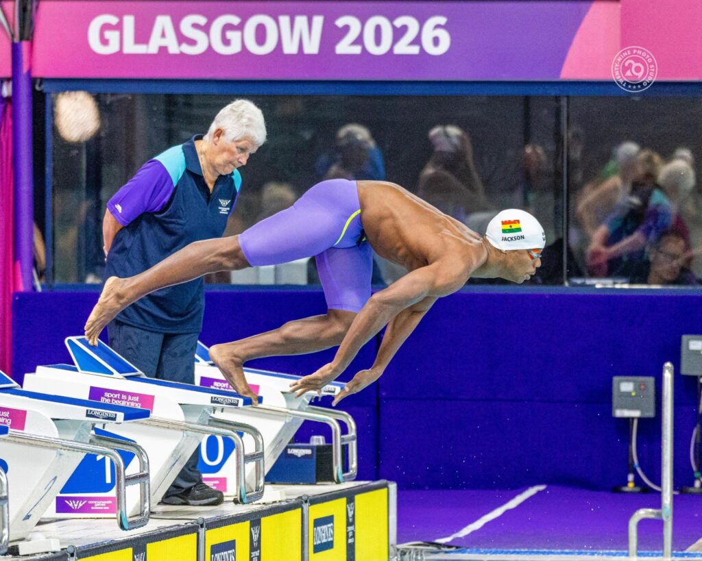 Glasgow 2026:  Abeku Jackson storms into butterfly semis, Unilez bows out