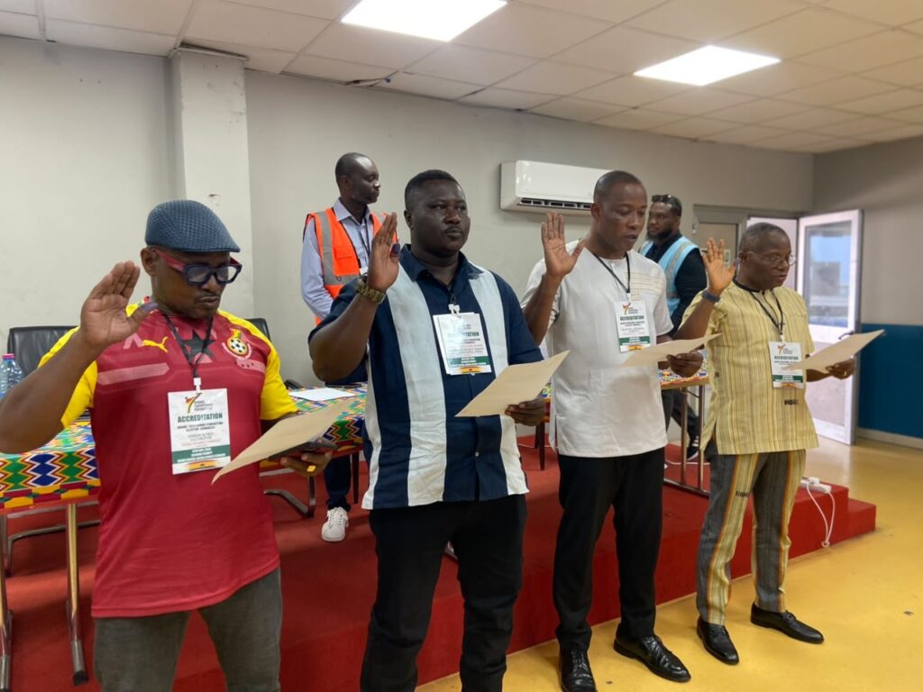 Frederick Lartey Otu re-elected Ghana Taekwondo Federation president