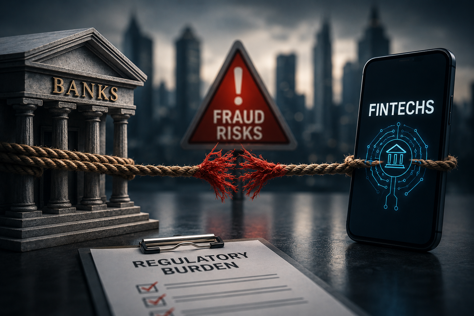 Banks, fintechs trade claims over regulatory burden as fraud risks grow