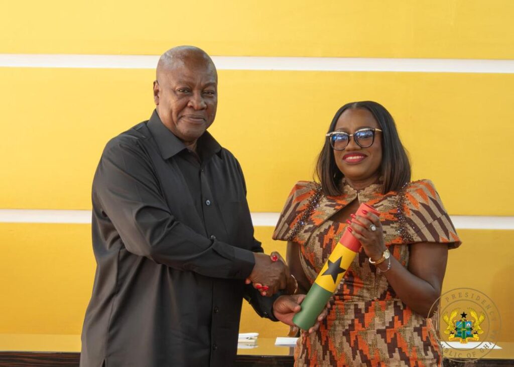 Mahama swears in Dr Pamela Graham as Ghana’s first female Auditor-General