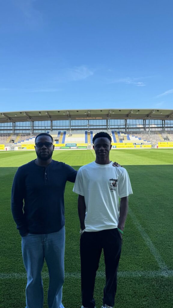 Ghanaian youngster Ernest Ofori trials...