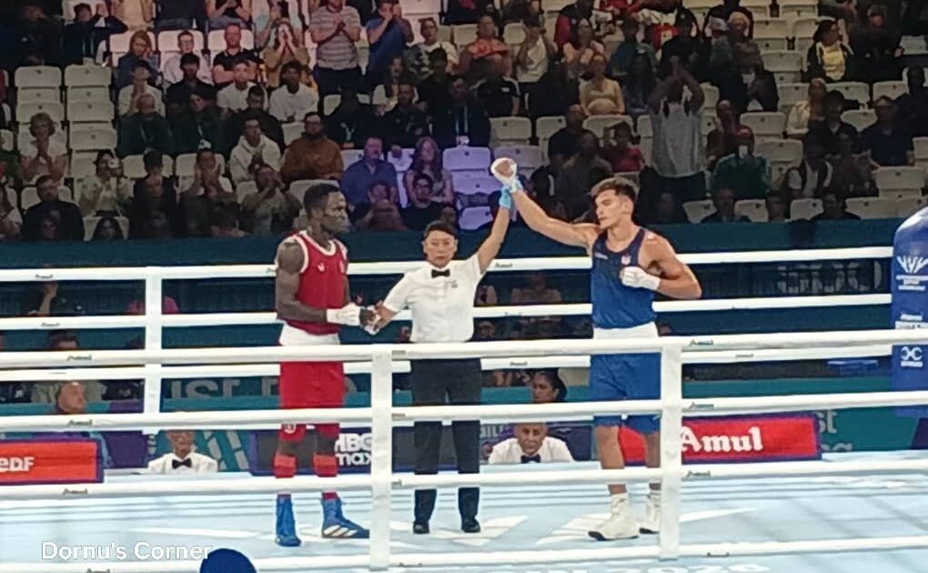 Glasgow 2026: Ghanaian boxer Abdul Wahid Omar eliminated after unanimous points defeat to Patris Mughalzai