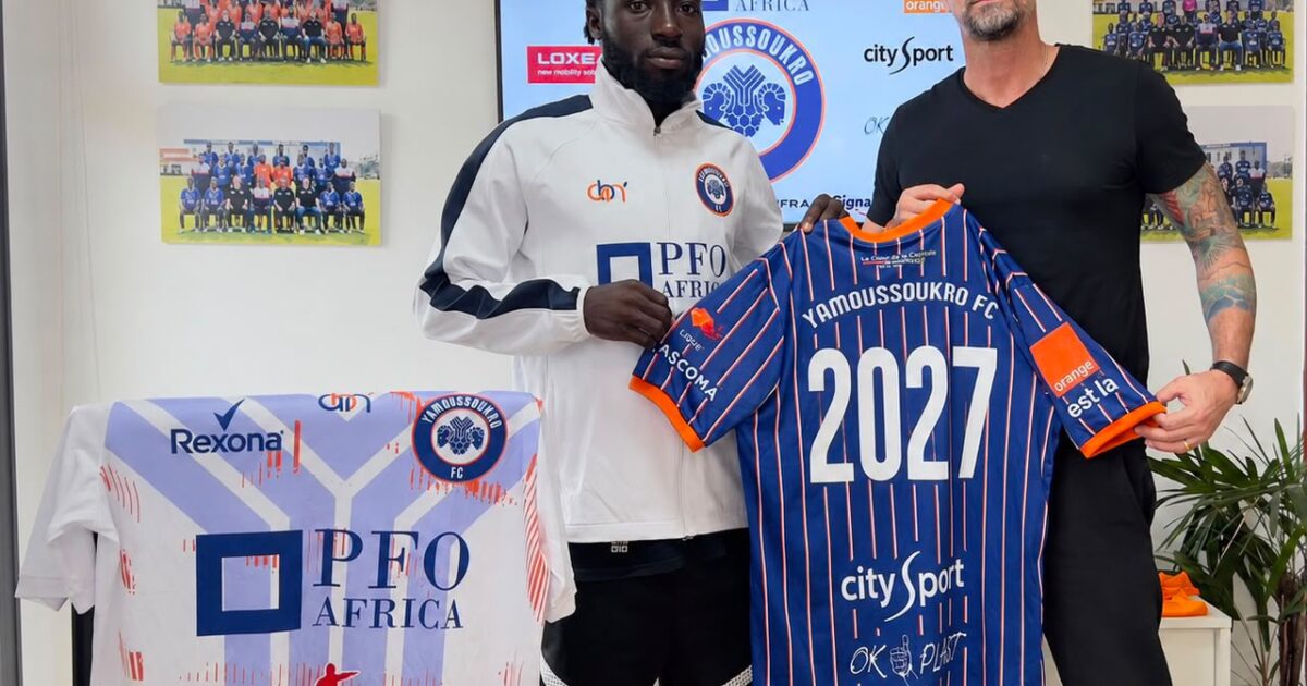 Ghanaian midfielder Seedorf Asante joins Ivorian side Yamoussoukro FC