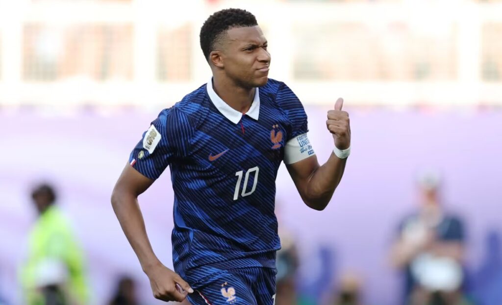 Mbappe strikes again to send France...