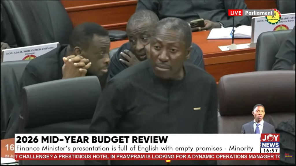 Afenyo-Markin accuses government of...