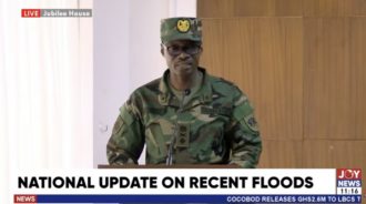 Ghana Armed Forces to lead nationwide drain-clearing operation in post-flood recovery exercise
