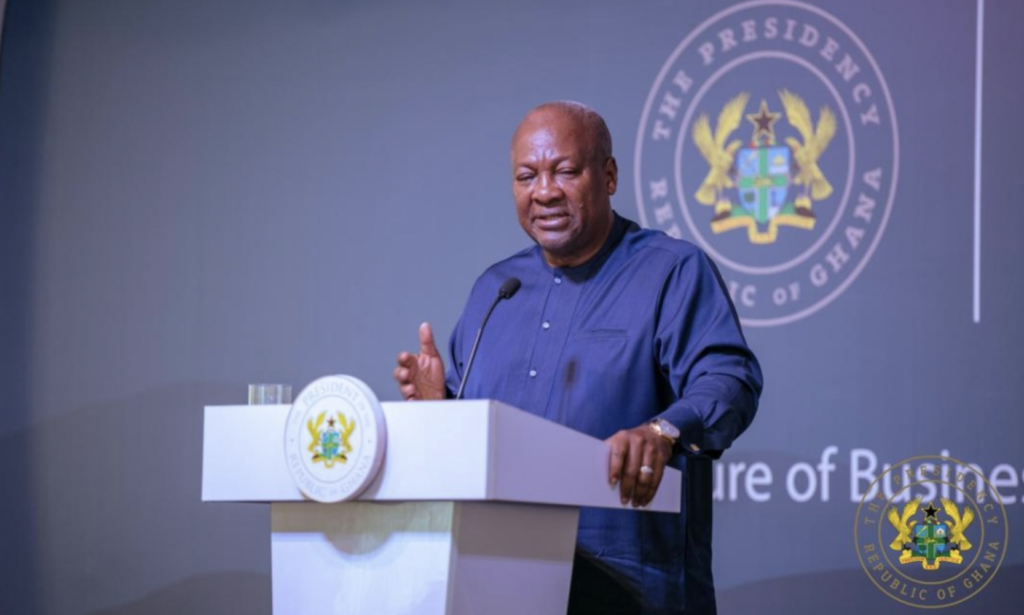 Mahama engages Kwahu Business Forum...